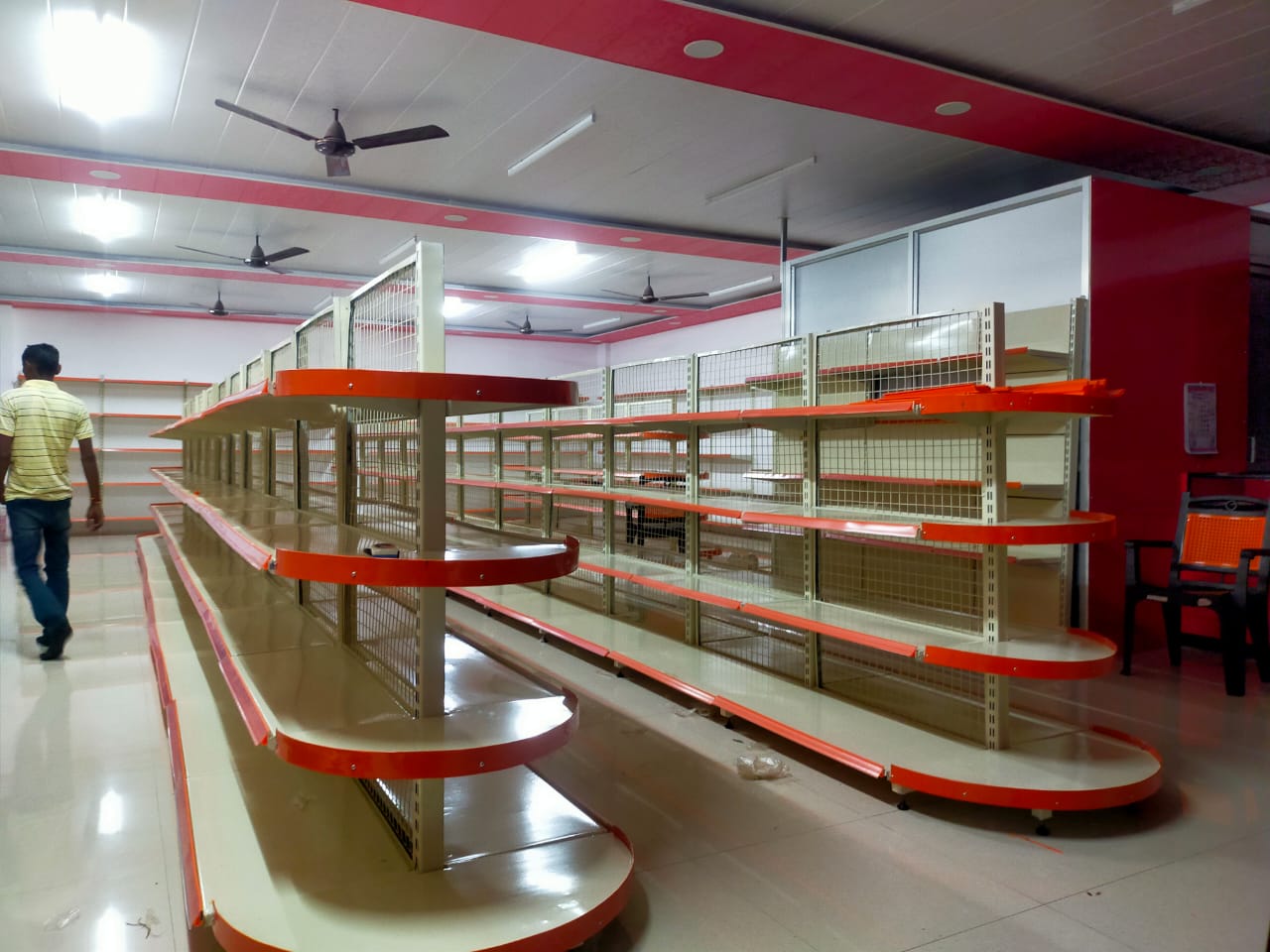 Both Sided Display Rack